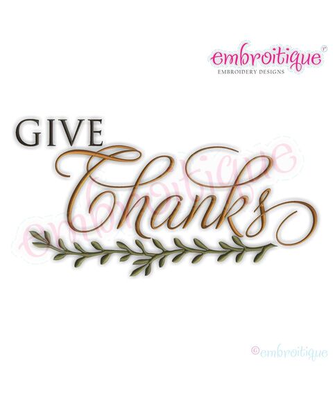 Give Thanks Thanksgiving Holiday Classy Design, 2 image