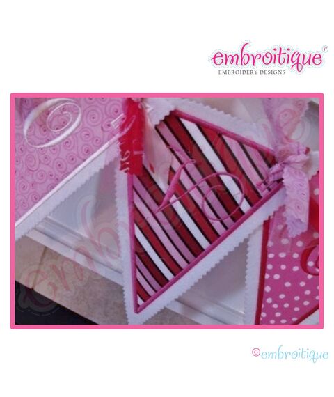 Love Perfectly Posh Pennant Banner, 2 image