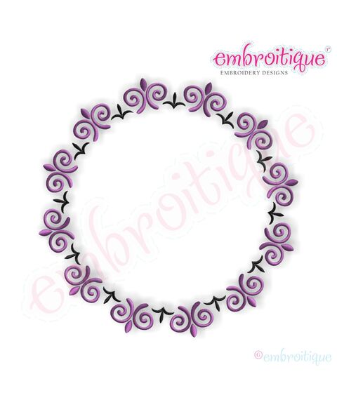 Moroccan Font Frame