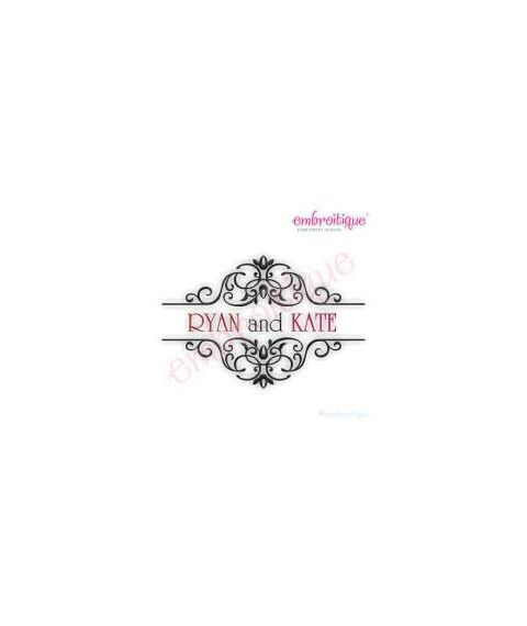 Font Frames Set - 8 of our Best Selling Machine Embroidery Monogram Font Frames- Instant Email Delivery Download Machine embroidery design Font Frames Set - 8 of our Best Selling Machine Embroidery Monogram Font Frames, 7 image