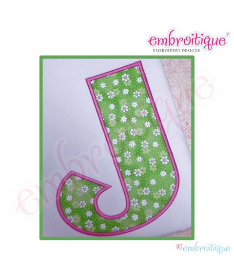 Taylor Applique Monogram Set - Large - 4", 5", 6", 7", 2 image