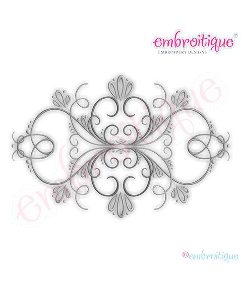 Vintage Flourish Accent Frame - Updated Version