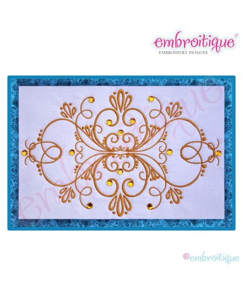 Vintage Flourish Accent Frame - Updated Version