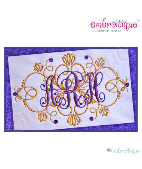 Vintage Flourish Accent Frame - Updated Version