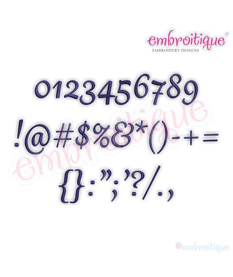 Wendy Script Font - Large, 3 image