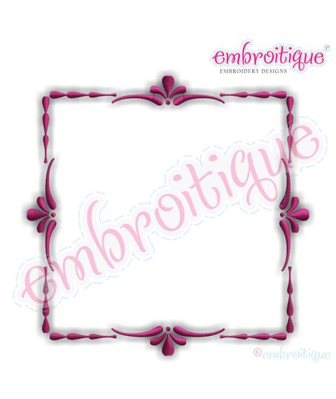 Emmerson Monogram Font Frame, 2 image
