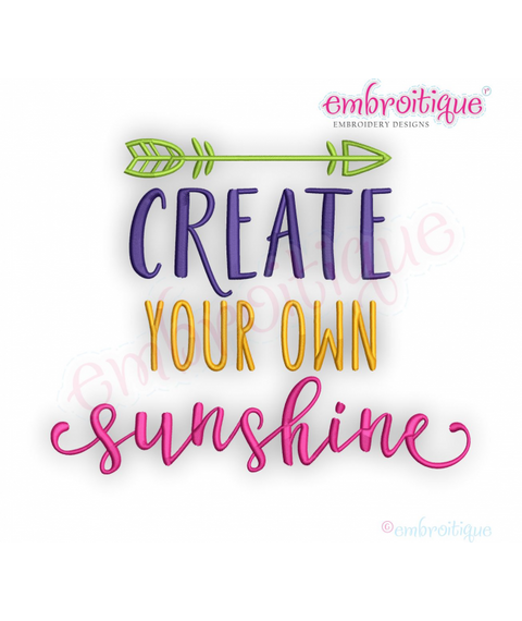 Create Your Own Sunshine