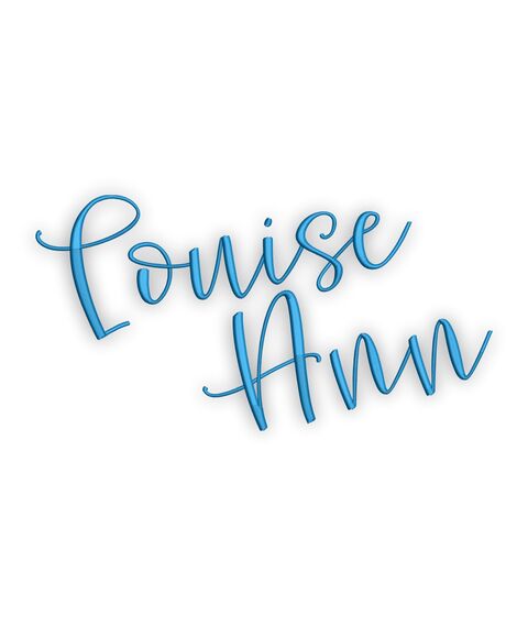 Louise Ann Monogram Font