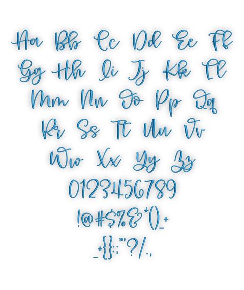 Louise Ann Monogram Font, 2 image