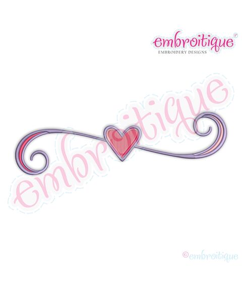 Love Swirl 1 - Valentines Day -Wedding