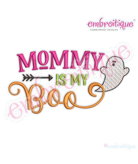 Mommy is my Boo -Halloween Ghost Fall Cute