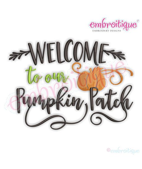 Welcome to our Pumpkin Patch
