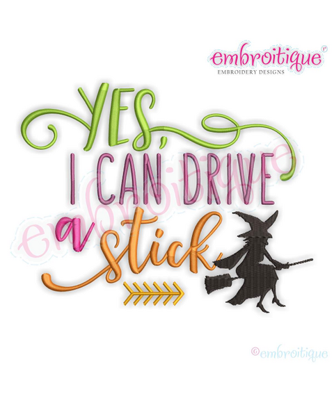Yes I can Drive Stick