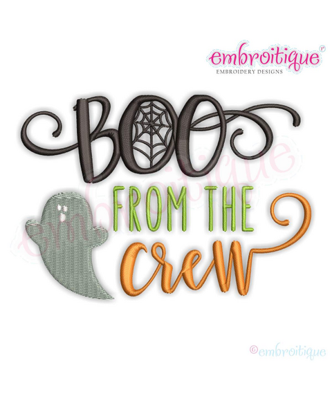 Boo From the Crew