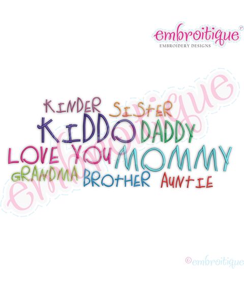 Kinder Writing Kids Font -Small