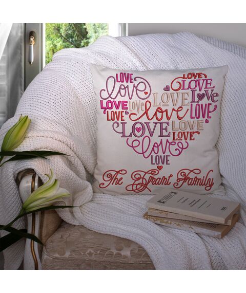 Lots of Love Heart Jumble Valentine Design