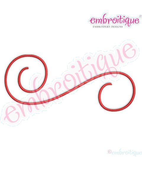 Mix It Up Curly Calligraphy Accents Flourishes - Full Set, 11 image