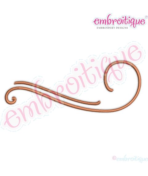 Mix It Up Curly Calligraphy Accents Flourishes - Full Set, 13 image