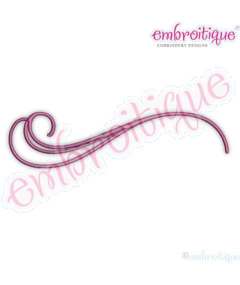 Mix It Up Curly Calligraphy Accents Flourishes - Full Set, 14 image