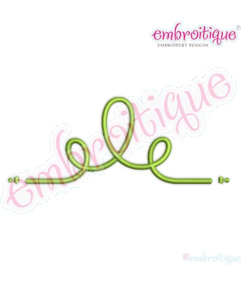 Mix It Up Curly Calligraphy Accents Flourishes - Full Set, 15 image