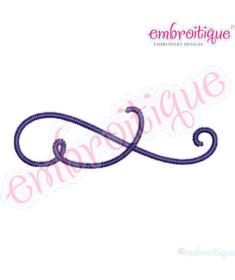Mix It Up Curly Calligraphy Accent 5
