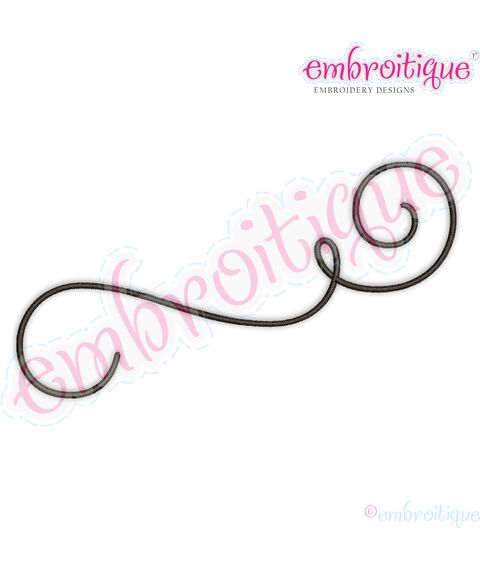 Mix It Up Curly Calligraphy Accent 8