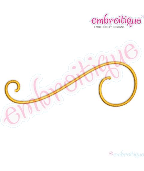 Mix It Up Curly Calligraphy Accent 9