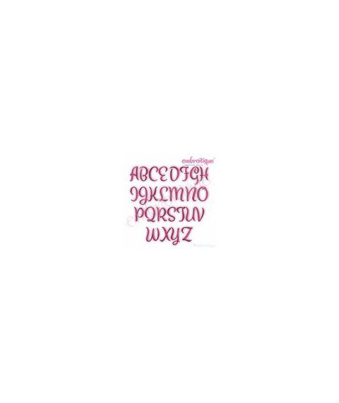 Penelope Super Set - Exclusive Calligraphy Script Monogram Alphabet Font for Machine Embroidery, 6 image