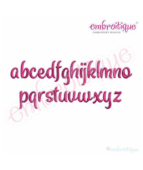 Penelope Super Set - Exclusive Calligraphy Script Monogram Alphabet Font for Machine Embroidery, 9 image