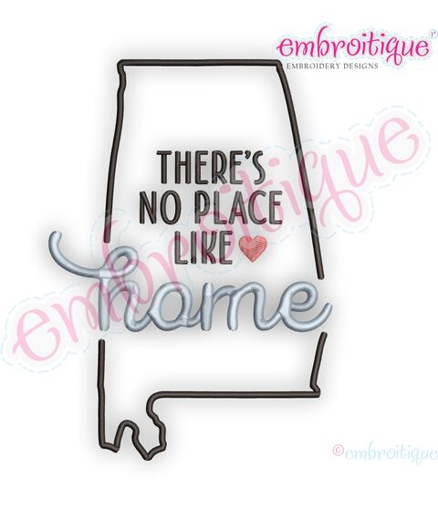 There's No Place Like Home ALABAMA - Roll Tide