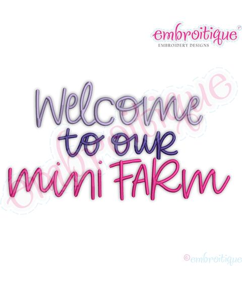 Welcome to our Mini Farm Farming Garden Gardening
