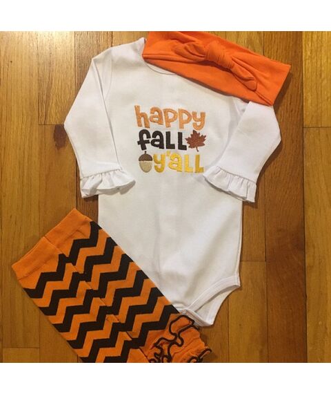 Happy Fall Y'all Thanksgiving Southern Design