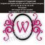 Cupcake Wrapper and Topper Set - Fairytale Monogram, 2 image