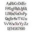 Gracie Embroidery Monogram Font Alphabet Set