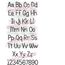Jellie Bellie Simple Font Great for Boys and Girls