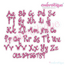 Princess Anna Monogram Font Set