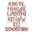 Sugar and Spice Whimsical Curly Monogram Set - BX files included