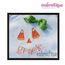 Candy Corn Face Halloween Applique Design