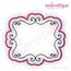 Coleman applique Font Frame