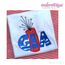 Bursting Firecracker 4th of July Applique