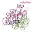 Happily Ever After Calligraphy Wedding Script Design