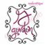 Gordon Monogram Font Frame