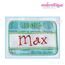 Hello my name is Sticker Badge Applique