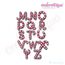 Candy Cane Monogram Font