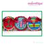 Dainty Dot Round Scalloped Applique Banner - Birthday Nursery