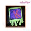 Slime Font Frame Applique