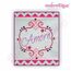 Amore Flourished Heart Font Frame - Large