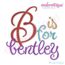 Bentley Monogram Set - Large - 4" - 8"