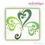 Ornate Curly Shamrock - Large