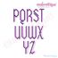 Washington Monogram Font Set - Small, 3 image